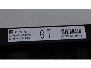 Pojistková skříňka 13206747, 13206747 Opel Zafira B 2006