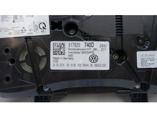 Панель приборов 517920740D, 517920740D Volkswagen Golf Sportsvan