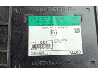 Блок управления K8771038600   SsangYong Musso