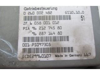 Блок управления коробкой передач 0260002482, 9621274580   Peugeot 406