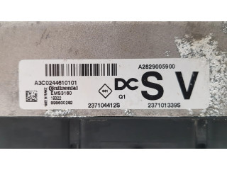 Блок управления двигателя 237104412S, A2C10766802 Dacia Lodgy