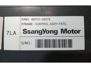 Блок управления климат-контролем 6870009070 SsangYong Kyron