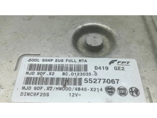 Блок управления двигателя 55277067, MJD9DFX2 Fiat 500L