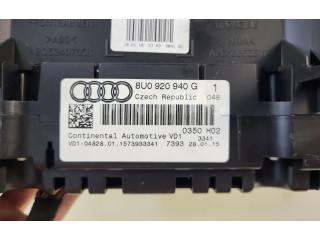 Панель приборов 8U0920940G Audi Q3 8U