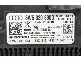 Панель приборов 8W5920890D, 0263731023   Audi Q5 SQ5       
