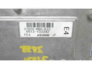 Блок управления двигателем Блок управления 37820RB0E33   Honda Jazz