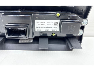 Блок управления климат-контролем 670126323, 06701263230 Maserati Ghibli