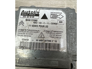 Блок подушек безопасности 603481900, 9658177080 Citroen C5