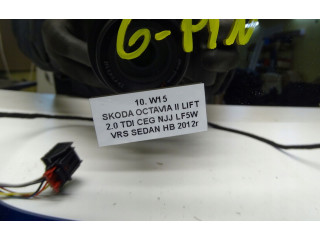 Зеркало электрическое Skoda Octavia Mk2 (1Z) 2004 - 2013 года