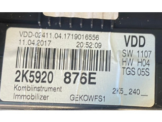 Панель приборов 2K5920876E, A2C53219792 Volkswagen Caddy