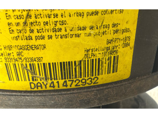 Подушка безопасности водителя 93364387, 18114956   Opel Meriva A