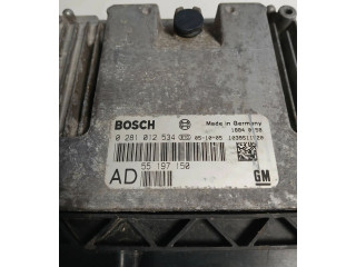 Řídící jednotka 55197150, 0281012534 Opel Vectra C 2006