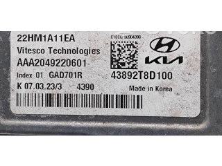 Блок управления коробки передач 43892T8D100, GAD701R   Hyundai Bayon