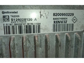 Блок управления коробкой передач 8200950229, S126028120A   Renault Clio III