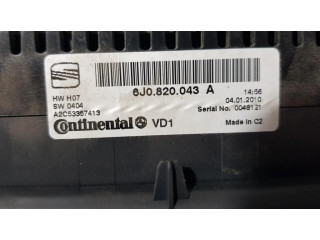 Блок управления климат-контролем 6J0820043A, A2C53357413   Seat Ibiza IV (6J,6P)