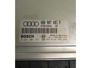 Блок управления двигателя 4B0907401P, 0281001931   Audi A6 S6 C5 4B