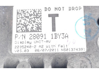Дисплей 28091-1BY3A, 2205240-2 Nissan X-Trail T31