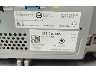 Дисплей 5E3919605, 5E3919605 Skoda Octavia Mk4