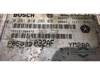 Блок управления двигателем Блок управления 0281010292, 0281010292.   Chrysler PT Cruiser