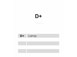 Генератор CA1862, 3EFFE Citroen Nemo