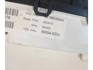 Панель приборов 8603416, 69594620U   Volvo S80       