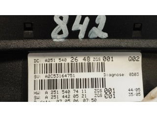 Přístrojová deska Mercedes-Benz R AMG W251 2006 A2515402648, A2515407411