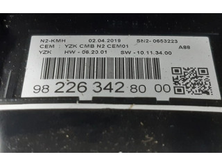 Панель приборов 9822634280, 9822634280   Citroen C3 Aircross       