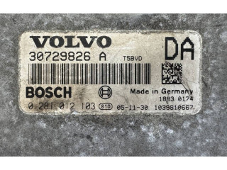 Блок управления двигателя 30729826A, 0281012103   Volvo XC90