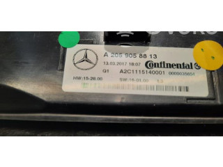 Блок управления климат-контролем A2059058813   Mercedes-Benz GLC C253