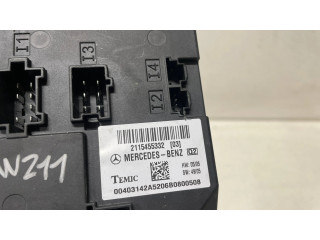 Блок комфорта 2115455332 Mercedes-Benz E W211
