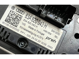 Блок управления климат-контролем 83A820043H, 901565230002 Audi Q3 F3