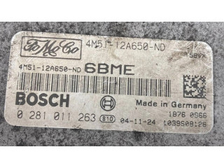 Řídící jednotka 4M5112A650ND, 0281011263 Ford Focus C-MAX 2005