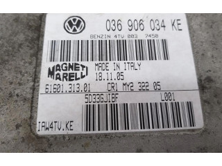 Блок управления двигателя 036906034KE   Skoda Fabia Mk4 (6VA)