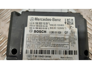 Блок подушек безопасности A1669001609, A1668200426   Mercedes-Benz GL X166