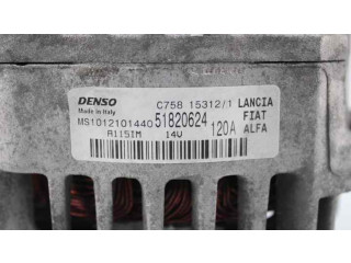 Генератор 51820624, MS1012101440 Alfa Romeo Giulietta