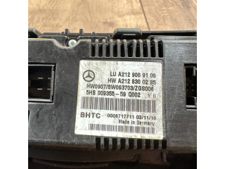 Блок управления климат-контролем A2128300285, 5HB00935559   Mercedes-Benz E C207 W207