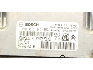 Řídící jednotka 0281015847, 9674245180 Citroen C3 Picasso 2011