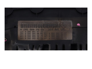 Přístrojová deska Mercedes-Benz GLC C253 2017 A2059007933