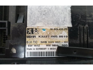 Блок управления климат-контролем 96829416ZD   Citroen C5