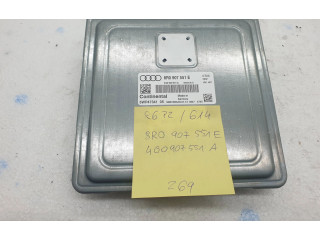 Блок управления двигателя 8R0907551E, 4G0907551A Audi Q5 SQ5