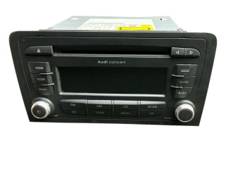 Радио/ проигрыватель CD/DVD / навигация 8P0035186S, 7649276380   Audi A3 S3 A3 Sportback 8P   для двигателя BKC