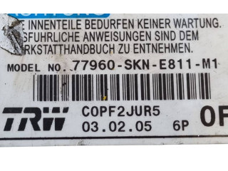 Блок подушек безопасности 77960-SKN-E811-M1 Honda CR-V
