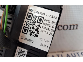 Блок управления климат-контролем 13360099, 13360099   Opel Meriva B