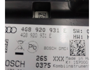 Панель приборов 4G8920931E, 0375K Audi A7 S7 4G