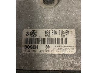 Блок управления двигателя 038906018AM, 0281001846 Volkswagen Golf IV