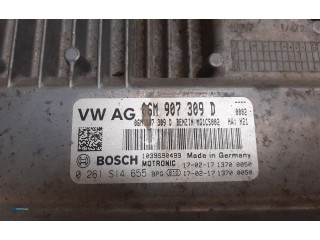 Блок управления впрыском 06M907309D, 0261S14655 Audi A5