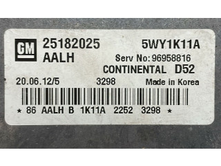 Комплект блоков управления 25182025, 25182025   Chevrolet Spark