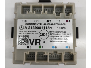 Pojistková skříňka Блок управления дверью A2139001118, A2139010608 Mercedes-Benz E W213 2018