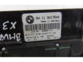 Блок управления климат-контролем 3417544 BMW X3 E83