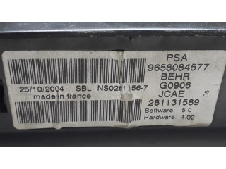 Блок управления климат-контролем 9658084577, 21675160 Citroen C4 I